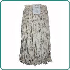 Janitorial Supplies Mop Wet Cotton - Commercial Mop Head Fold Over 16 oz